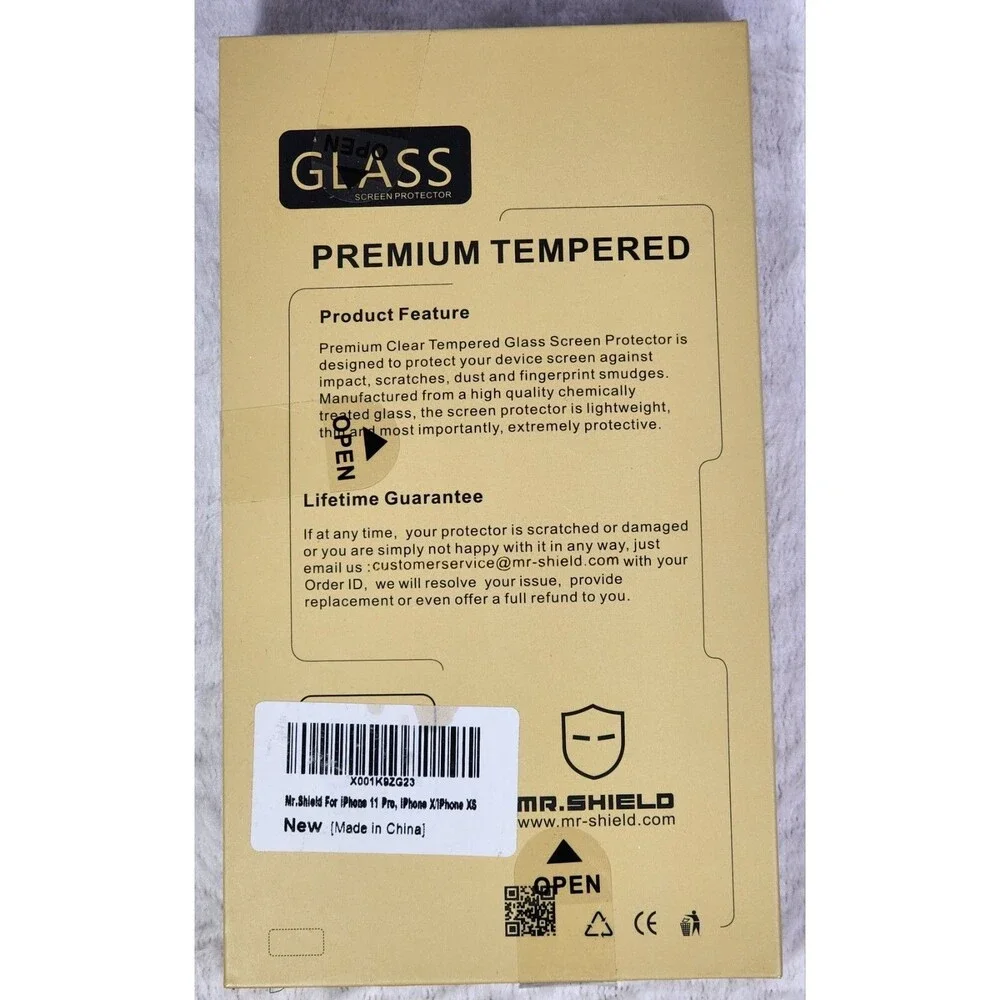 iPhone X/XS And 11 Pro Tempered Glass Screen Protector